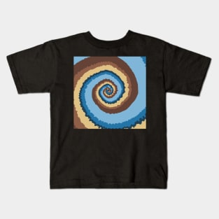 tie dye - beach Kids T-Shirt